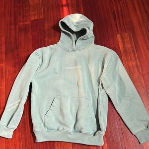 White fox green/teal sweatshirt